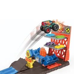 Hot Wheels Monster Trucks Blast Station Spielset -Berühmter Spielzeug Geschäft 30459571 13 2 194735036066