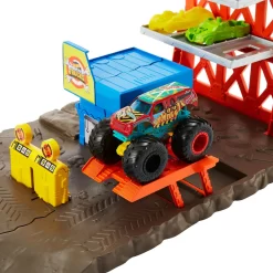 Hot Wheels Monster Trucks Blast Station Spielset -Berühmter Spielzeug Geschäft 30459571 4 2 194735036066