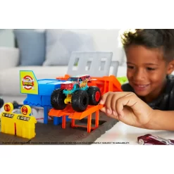 Hot Wheels Monster Trucks Blast Station Spielset -Berühmter Spielzeug Geschäft 30459571 9 2 194735036066