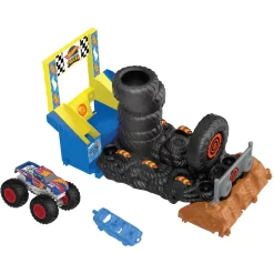 Mattel HNB87 Hot Wheels Monster Trucks Arena World: Entry Challenge, Sortiert -Berühmter Spielzeug Geschäft 30465709 9 2 194735136520