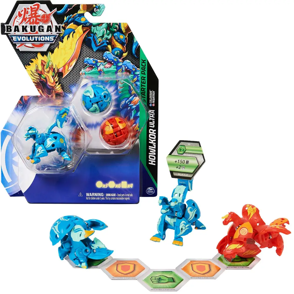 Bakugan BTB Starter 3 Pack S5 3 Bakugan BTB Starter 3 Pack S5