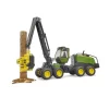 Bruder 2135 John Deere 1270G Harvester Mit 1 Baumstamm