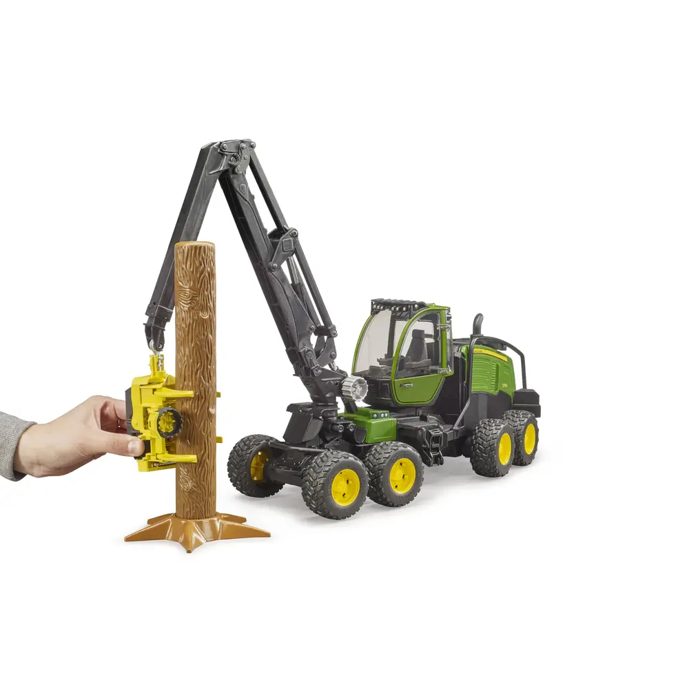 Bruder 2135 John Deere 1270G Harvester Mit 1 Baumstamm 6 Bruder 2135 John Deere 1270G Harvester Mit 1 Baumstamm – Bild 4