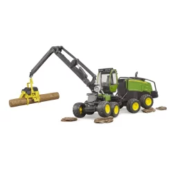 Bruder 2135 John Deere 1270G Harvester Mit 1 Baumstamm 20 Bruder 2135 John Deere 1270G Harvester Mit 1 Baumstamm -Berühmter Spielzeug Geschäft 33112581 17 2 4001702021351