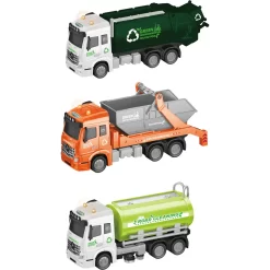 Speedzone D/C Nutzfahrzeuge Mit Licht & Sound, 3-fach Sortiert -Berühmter Spielzeug Geschäft 33114915 1 2 4018501091522