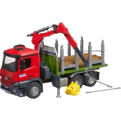Bruder 03669 MB Arocs Holztransport-LKW Mit Ladekran, Greifer + Baumstämme -Berühmter Spielzeug Geschäft 34700788 13 2 4001702036690