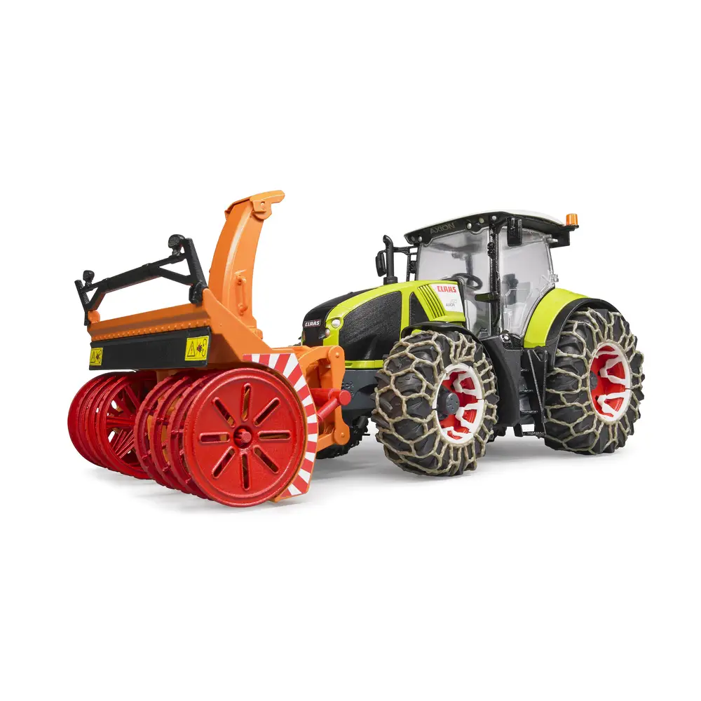 Bruder 03017 Claas Axion 950 Und Schneeketten Und -fräse 3 Bruder 03017 Claas Axion 950 Und Schneeketten Und -fräse