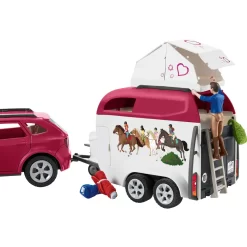 Schleich® Horse Club 42535 Abenteuer Mit Auto Und Pferdeanhänger -Berühmter Spielzeug Geschäft 40826106 12 2 4059433573014