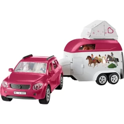Schleich® Horse Club 42535 Abenteuer Mit Auto Und Pferdeanhänger -Berühmter Spielzeug Geschäft 40826106 13 2 4059433573014
