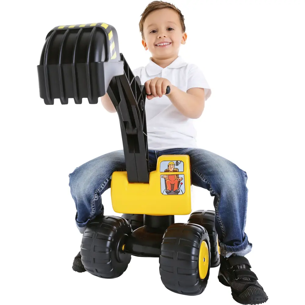 Sitzbagger Mobby Dig 100 Kg, Kunststoff, Ab 36 Monate - 6 Jahre 4 Sitzbagger Mobby Dig 100 Kg, Kunststoff, Ab 36 Monate - 6 Jahre – Bild 2