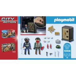 PLAYMOBIL 70908 Starter Pack Tresorknacker 7 PLAYMOBIL 70908 Starter Pack Tresorknacker -Berühmter Spielzeug Geschäft 43274490 8 2 4008789709080