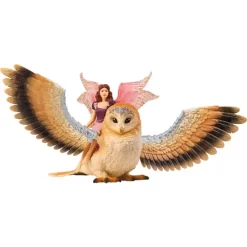 Schleich® Bayala® 70789 Elfe Auf Glitzer-Eule