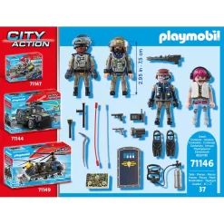 PLAYMOBIL 71146 SWAT-Figurenset -Berühmter Spielzeug Geschäft 43280872 8 2 4008789711465