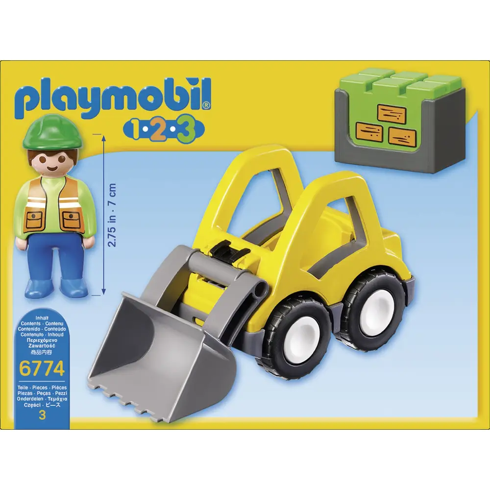 PLAYMOBIL 6775 Radlader, Ca. 20x8x15, Ab 18 Monaten 6 PLAYMOBIL 6775 Radlader, Ca. 20x8x15, Ab 18 Monaten – Bild 4