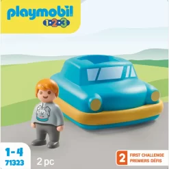 PLAYMOBIL 71323 1.2.3: Push & Go Car -Berühmter Spielzeug Geschäft 43748327 8 2 4008789713230