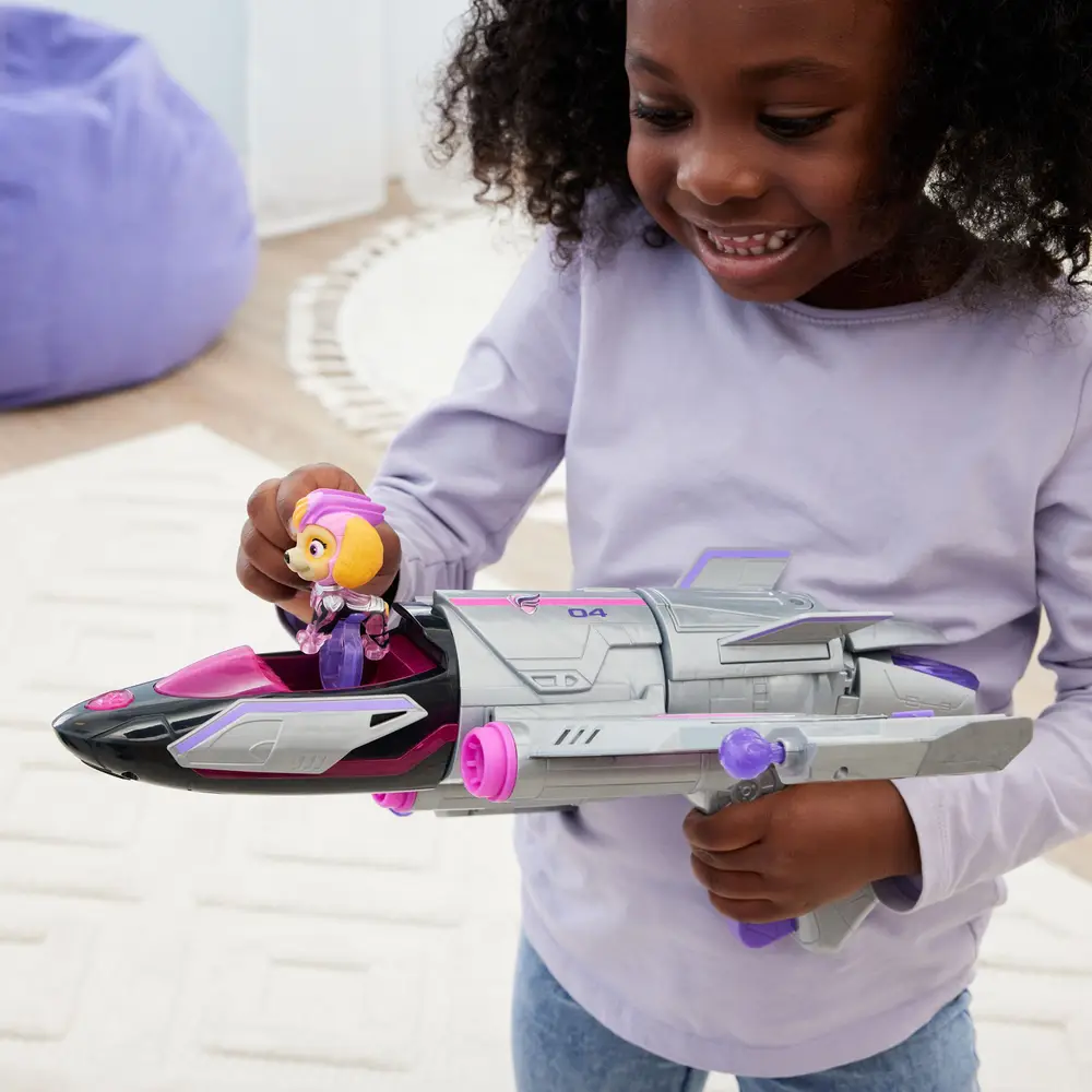 Paw Patrol Movie II Skyes Deluxe Jet-Flieger 11 Paw Patrol Movie II Skyes Deluxe Jet-Flieger – Bild 9