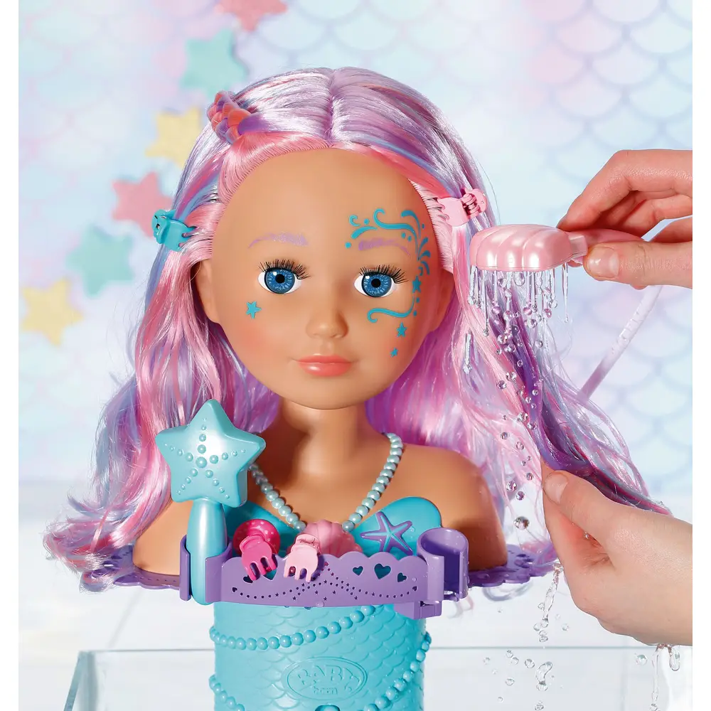 Zapf 835364 BABY Born Sister Styling Head Meerjungfrau 9 Zapf 835364 BABY Born Sister Styling Head Meerjungfrau – Bild 7