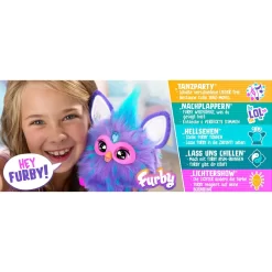 Hasbro FURBY PURPLE 23 Hasbro FURBY PURPLE -Berühmter Spielzeug Geschäft 58813036 15 2 5010996157164