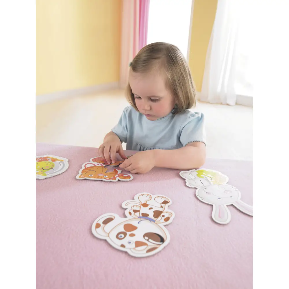 HABA - 6 Erste Puzzles - Haustiere, Ab 2 Jahren 3 HABA - 6 Erste Puzzles - Haustiere, Ab 2 Jahren