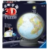 Ravensburger 3D Puzzle 11549 - Globus Mit Licht - 540 Teile - Beleuchteter Globus Für Erwachsene Und Kinder Ab 10 Jahren