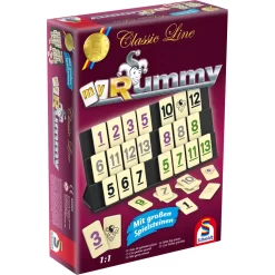 Schmidt Spiele 49282 Classic Line MyRummy, 2 Bis 4 Spieler, Ab 8 Jahre -Berühmter Spielzeug Geschäft 61042059 2 2 4001504492823