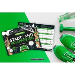 STADT LAND VOLLPFOSTEN® - SPORT EDITION Grips Statt Gips. 8 STADT LAND VOLLPFOSTEN® - SPORT EDITION Grips Statt Gips. -Berühmter Spielzeug Geschäft 61111794 7 2 4260528090426