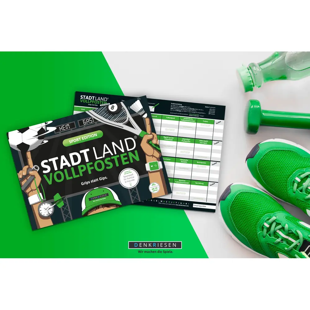 STADT LAND VOLLPFOSTEN® - SPORT EDITION Grips Statt Gips. 5 STADT LAND VOLLPFOSTEN® - SPORT EDITION Grips Statt Gips. – Bild 3