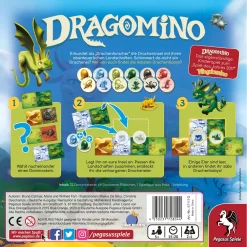 Pegasus Spiele Dragomino -Berühmter Spielzeug Geschäft 61129596 8 2 4250231728044