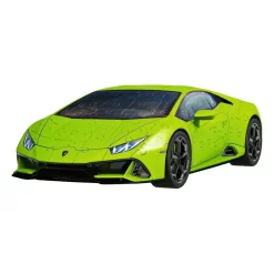 Ravensburger 3D Puzzle 11559 Lamborghini Huracán EVO - Verde - 108 Teile - Das Berühmte Fahrzeug Als 3D Puzzle Auto