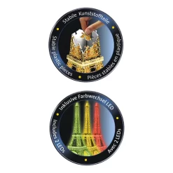 Ravensburger 3D Puzzle Eiffelturm In Paris Bei Nacht 12579 - Leuchtet Im Dunkeln - 216 Teile - Ab 10 Jahren -Berühmter Spielzeug Geschäft 61353763 7 2 4005556125791