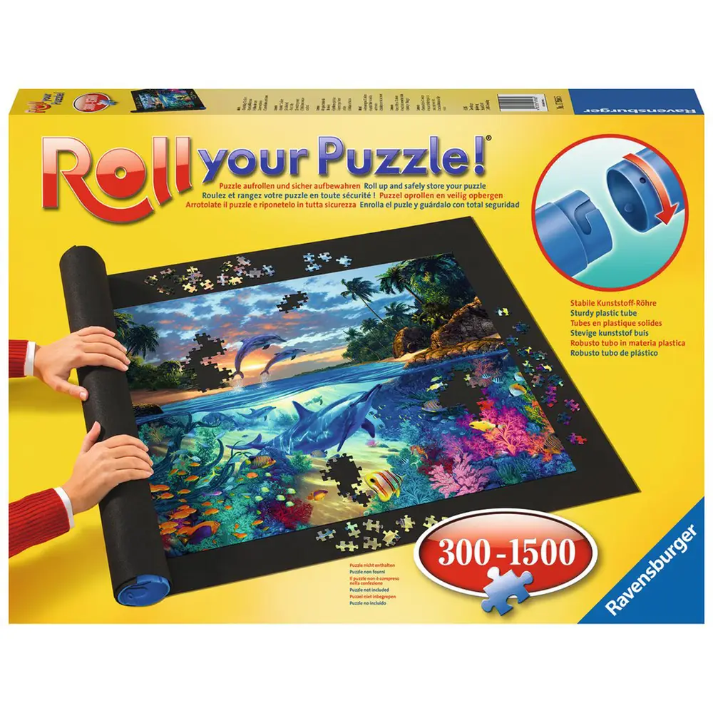 Ravensburger Roll Your Puzzle - Puzzlematte Für Puzzles Mit Bis Zu 1000 Teilen, Puzzleunterlage Zum Rollen, Praktisches 5 Ravensburger Roll Your Puzzle - Puzzlematte Für Puzzles Mit Bis Zu 1000 Teilen, Puzzleunterlage Zum Rollen, Praktisches – Bild 3
