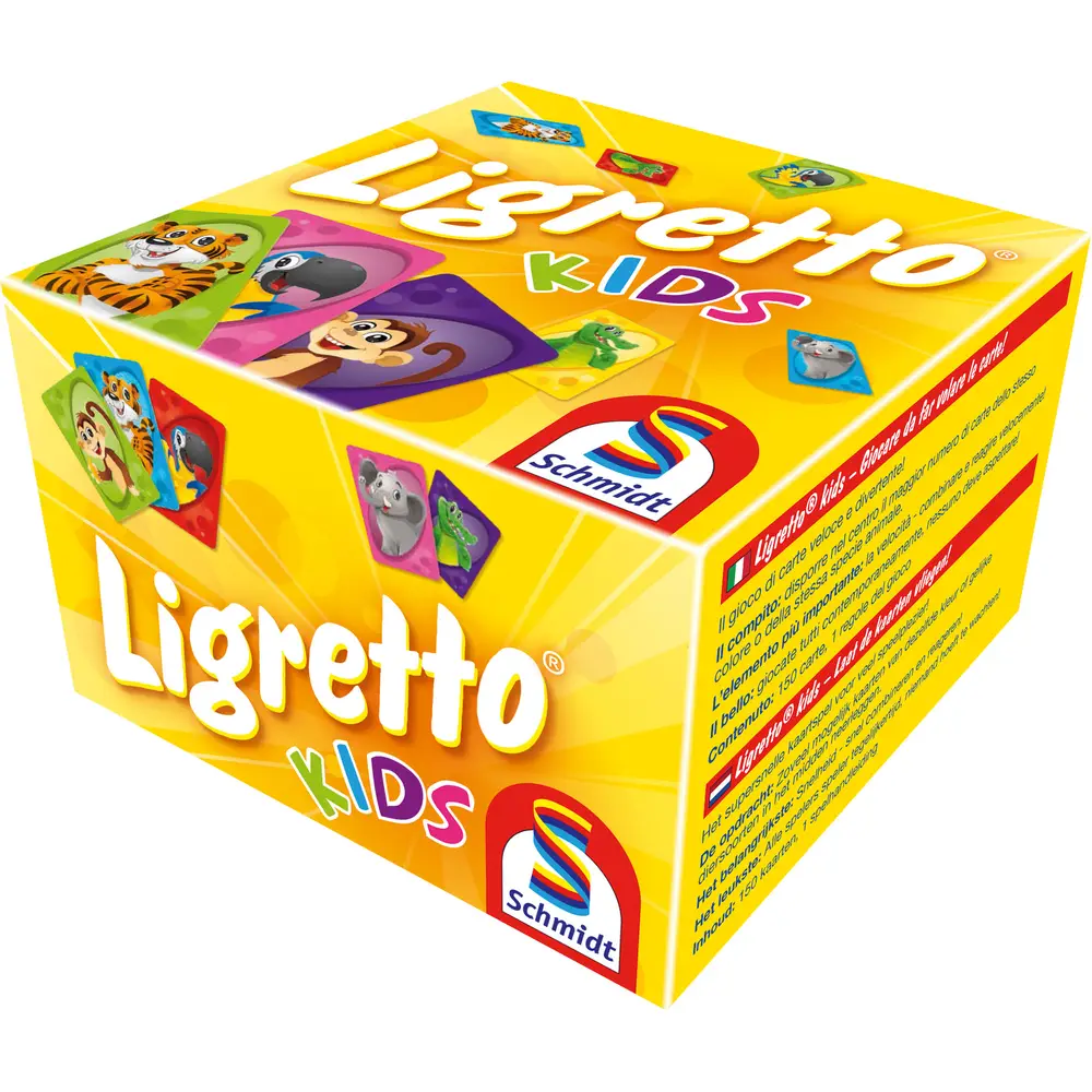 Schmidt Spiele 01403 Ligretto Kids, Ab 5 Jahre 4 Schmidt Spiele 01403 Ligretto Kids, Ab 5 Jahre – Bild 2