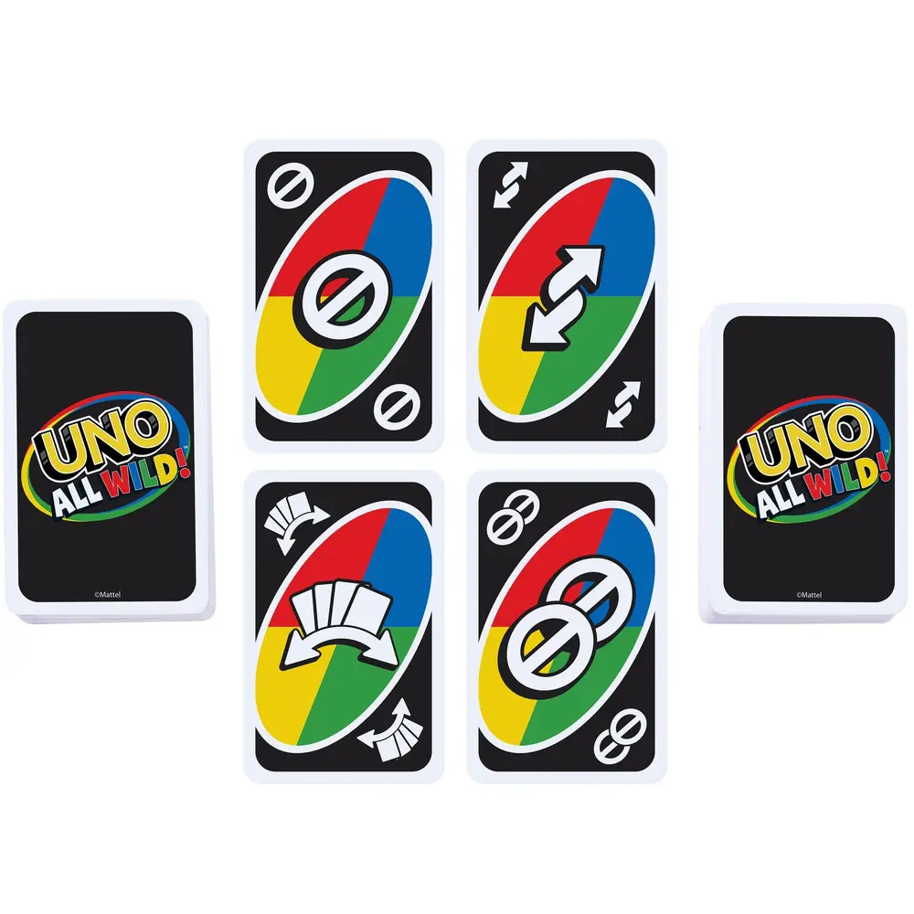 Mattel Games UNO All Wild 3 Mattel Games UNO All Wild