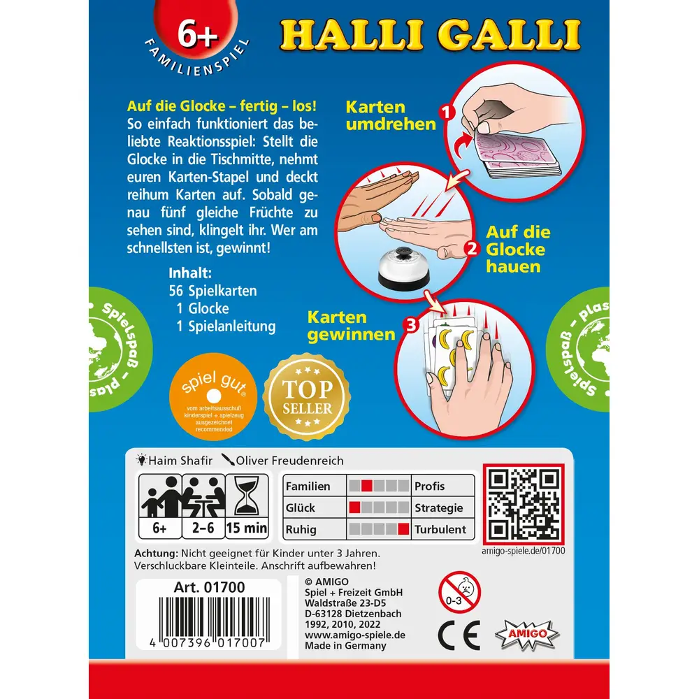 AMIGO 01700 Halli Galli 6 AMIGO 01700 Halli Galli – Bild 4