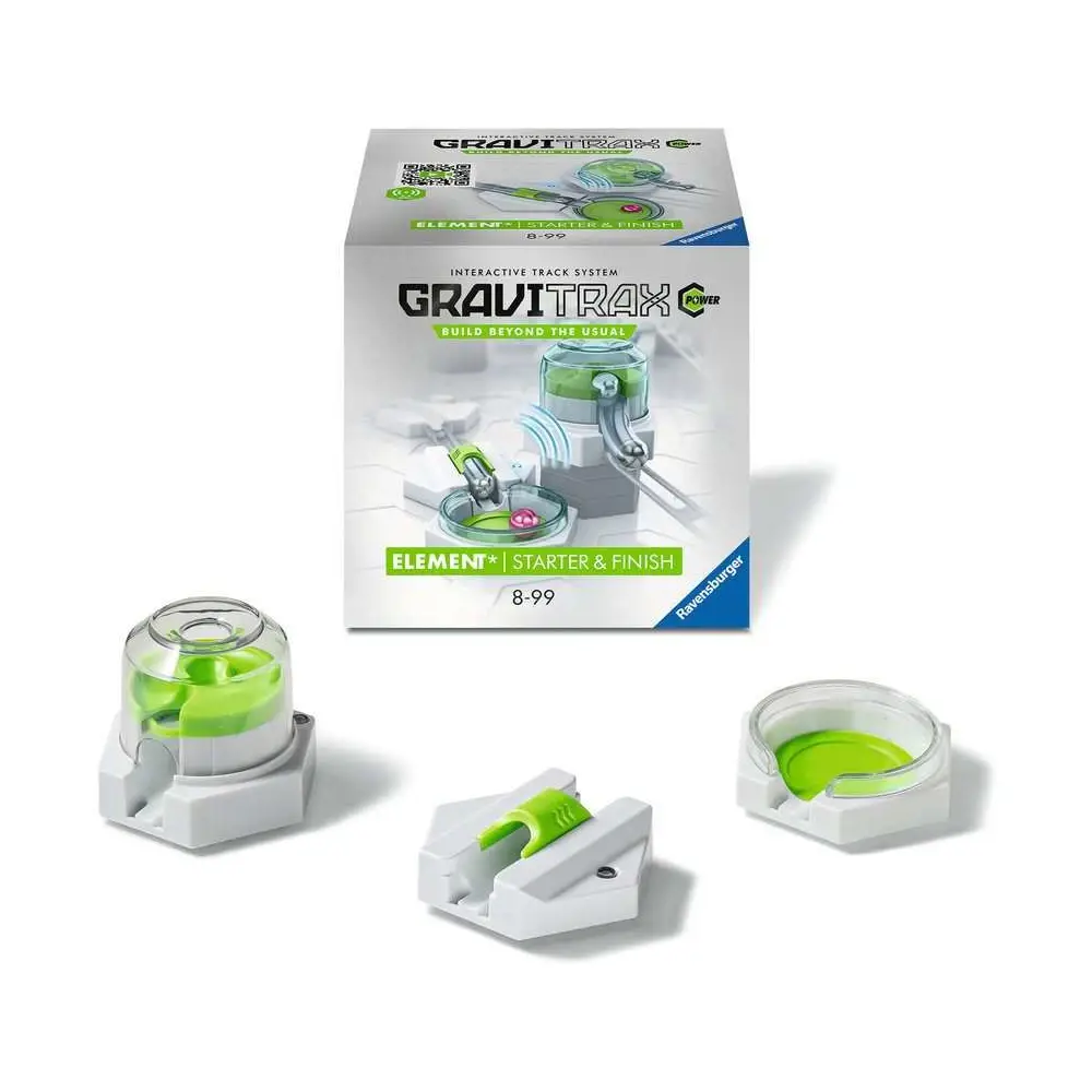 Ravensburger GraviTrax POWER Elemente Starter&Finish. Elektronisches Zubehör Für Kugelbahnen, Konstruktionsspielzeug Für 4 Ravensburger GraviTrax POWER Elemente Starter&Finish. Elektronisches Zubehör Für Kugelbahnen, Konstruktionsspielzeug Für – Bild 2