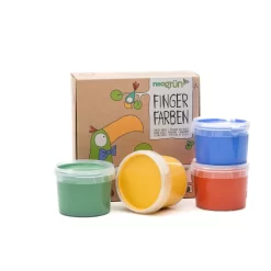Neogrün Fingerfarben 4er Set Aki -Berühmter Spielzeug Geschäft 63319287 14 2 4270000030819