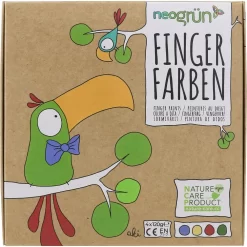 Neogrün Fingerfarben 4er Set Aki -Berühmter Spielzeug Geschäft 63319287 3 2 4270000030819