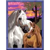 Ravensburger Malen Nach Zahlen 28568 - Pferde Im Sonnenuntergang – Kinder Ab 9 Jahren -Berühmter Spielzeug Geschäft 63623385 1 2 4005556285686