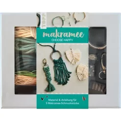 Makramee-Schmuckset Happy, Sortiert