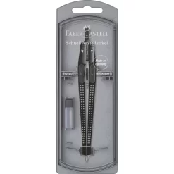 Faber-Castell Zirkel Schnellverstellzirkel GRIP Schw.
