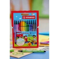 Premium Fibre-tip Pen STABILO® Pen 68 Mini WalletPremium-Filzstift STABILO® Pen 68 Mini Etui -Berühmter Spielzeug Geschäft 65999846 7 2 4006381379670