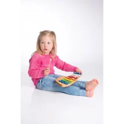 Boogie Bee Metallophon Holz Mit 8 Noten