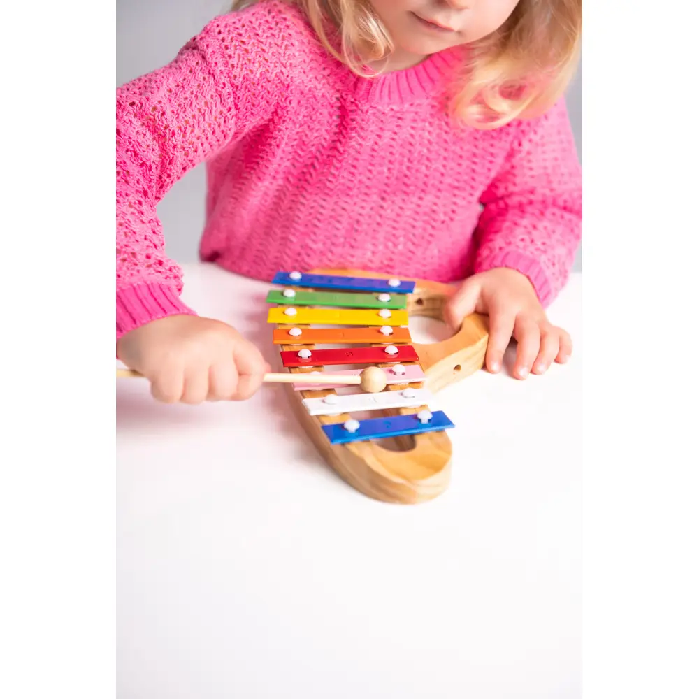 Boogie Bee Metallophon Holz Mit 8 Noten 8 Boogie Bee Metallophon Holz Mit 8 Noten – Bild 6