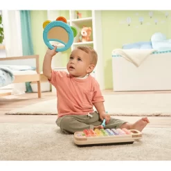 Vtech 80-615604 Interaktives Holz-Xylofon Mit Tamburin -Berühmter Spielzeug Geschäft 68901677 9 2 3417766156044
