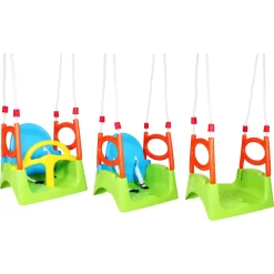 Outdoor Active 3 In 1 Schaukel, Maximale Belastbarkeit 40 Kg, Outdoorspielzeug, Ca. 40x33x150 Cm, Ab 18 Monaten -Berühmter Spielzeug Geschäft 71702341 1 2 4018501060214