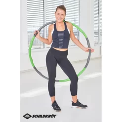 Schildkröt Fitness - FITNESS-HOOP Mit Massagewellen, Grey-green, # 100cm -Berühmter Spielzeug Geschäft 73011264 12 2 4000885600353