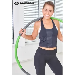 Schildkröt Fitness - FITNESS-HOOP Mit Massagewellen, Grey-green, # 100cm -Berühmter Spielzeug Geschäft 73011264 13 2 4000885600353