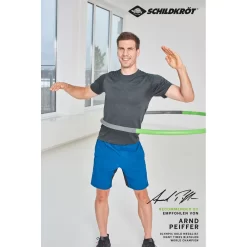 Schildkröt Fitness - FITNESS-HOOP Mit Massagewellen, Grey-green, # 100cm -Berühmter Spielzeug Geschäft 73011264 14 2 4000885600353