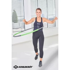 Schildkröt Fitness - FITNESS-HOOP Mit Massagewellen, Grey-green, # 100cm -Berühmter Spielzeug Geschäft 73011264 15 2 4000885600353