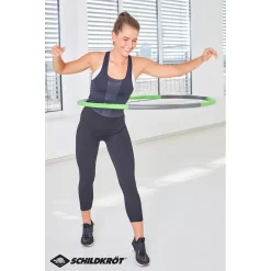 Schildkröt Fitness - FITNESS-HOOP Mit Massagewellen, Grey-green, # 100cm -Berühmter Spielzeug Geschäft 73011264 17 2 4000885600353